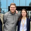 Frá vinstri: Guðmundur Hafsteinsson, Kristján Ingi Mikhaelsson, Sara Björk Másdóttir og Björgvin Guðmundsson.