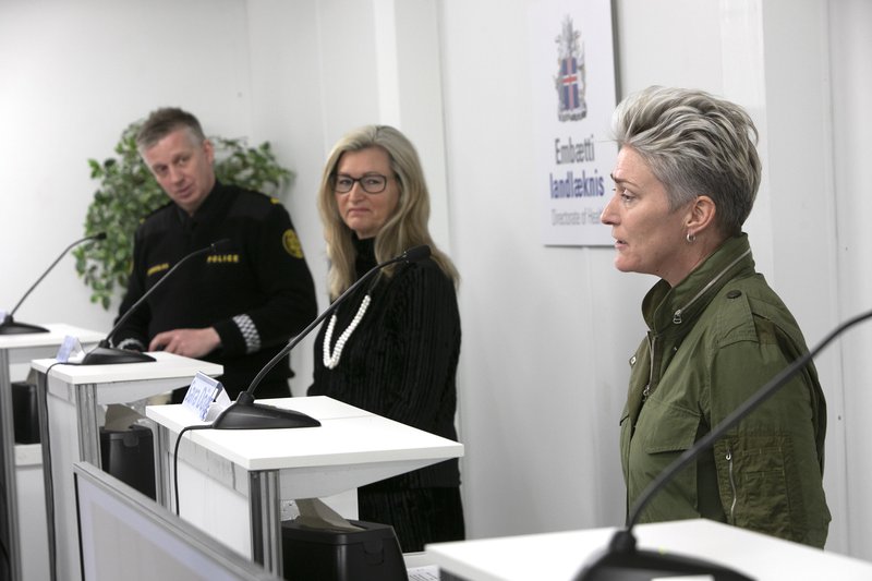 Frá blaðamannafundinum í dag. Mynd: Lögreglan