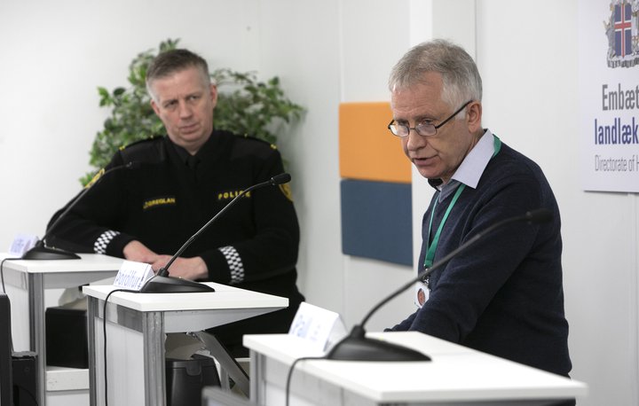 Þórólfur Guðnason Víðir Reynisson