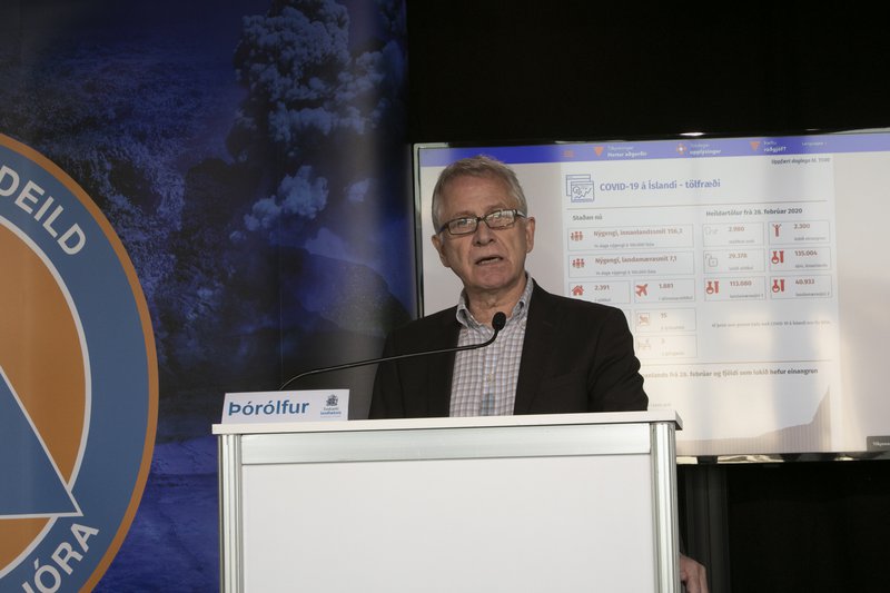 Þórólfur Guðnason sóttvarnalæknir. Mynd: Lögreglan