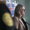 Alma Möller landlæknir ræddi um óvissu og þekkingarleitina sem nú stendur yfir á upplýsingafundi almannavarna í dag.