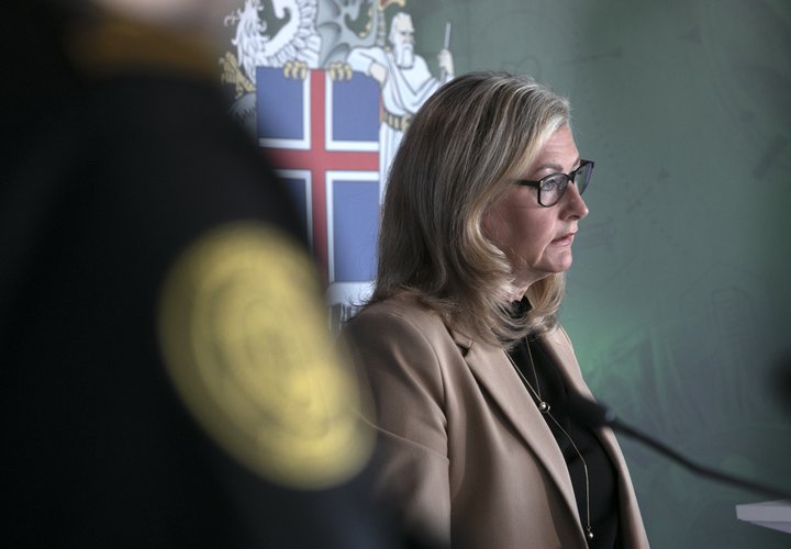 Alma Möller landlæknir.