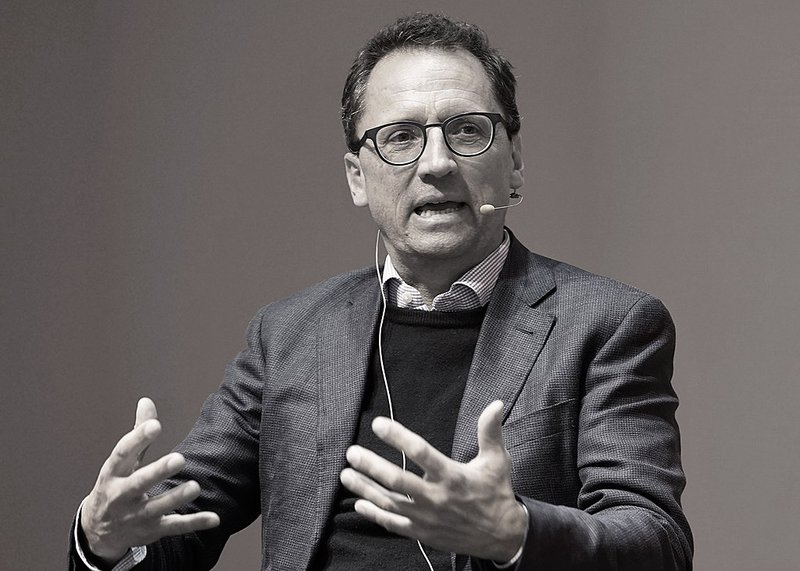 Ekki eru allir vissir um að hægt sé að skella skuldinni á Morten Hesseldahl framkvæmdastjóra, en hann hættir störfum hjá Gyldendal 1. september næstkomandi. Ljósmynd: Mogens Engelund