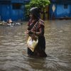 Flóð hafa verið tíð víða á Indlandi í ár.