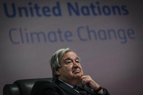 Antonio Guterres, aðalframkvæmdastjóri Sameinuðu þjóðanna. Mynd: EPA