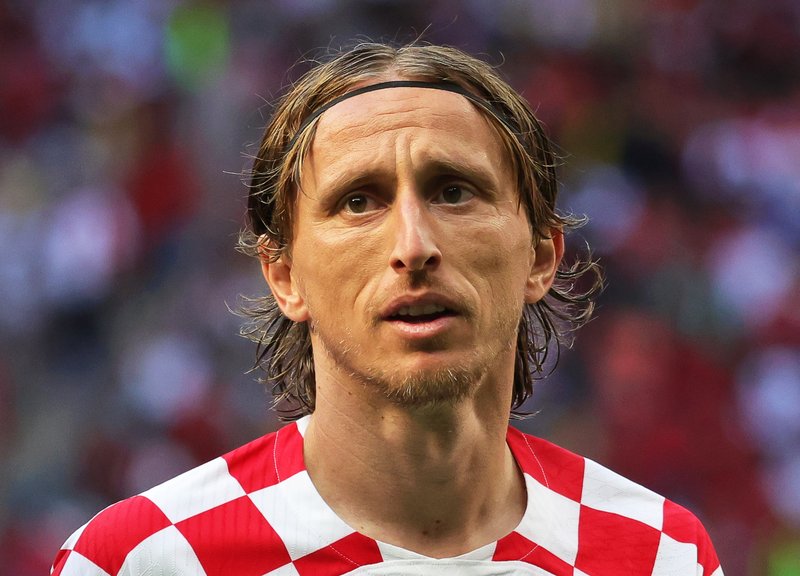 Luka Modric, fyrirliði króatíska landsliðsins. Mynd: EPA