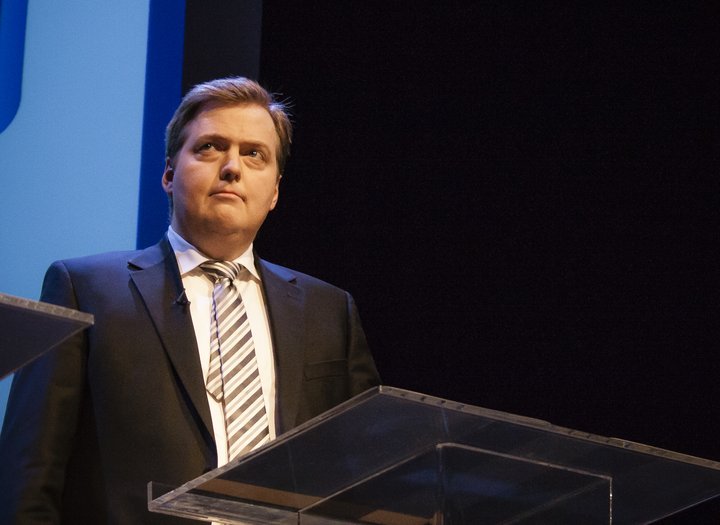 Sigmundur Davíð Gunnlaugsson, formaður Miðflokksins.