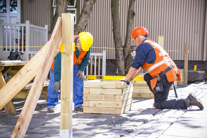 Hluti þeirra erlendu ríkisborgarar sem koma til Íslands gera það til að starfa í byggingaiðnaði.