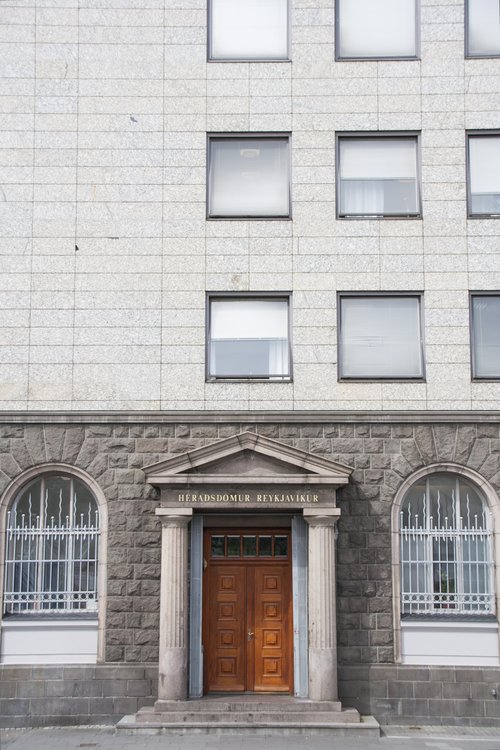 Aðalmeðferð málsins fer nú fram í héraðsdómi Reykjavíkur. MYND: Birgir Þór Harðarson