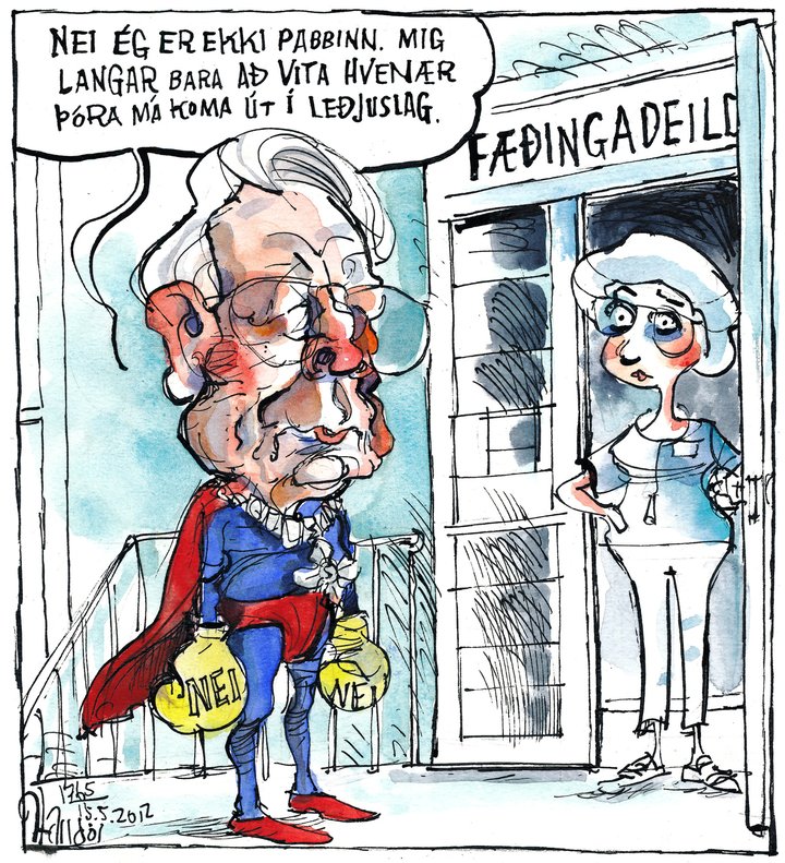 Alltaf einn á vaktinni