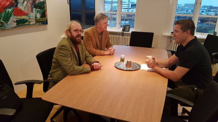 Fundur Bjarna, Óttarrs og Benedikts