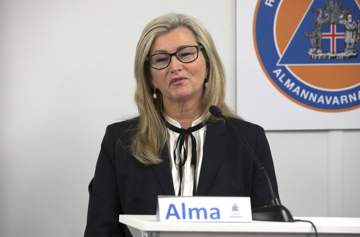 Alma Möller, landlæknir.