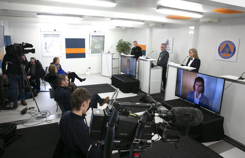 Á fundi dagsins spurðu blaðamenn margra og ólíkra spurninga að venju.