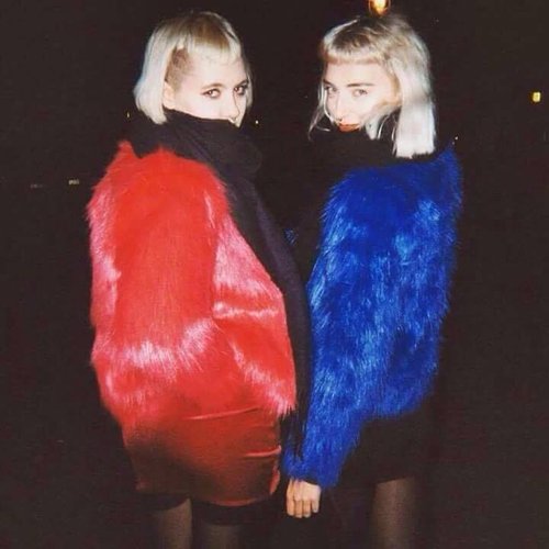 Kinnat Sóley og Sólveig Matthildur Kristjánsdóttir.