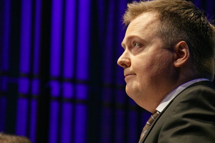 Sigmundur Davíð Gunnlaugsson.