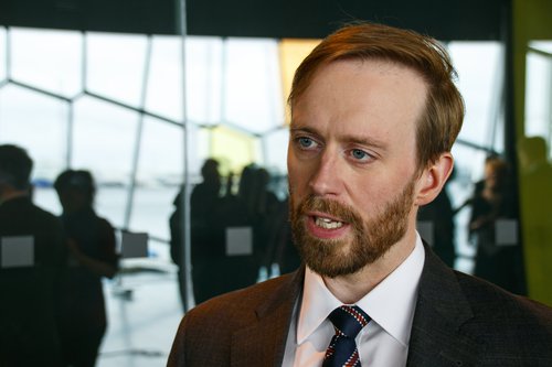 Sigurður Hannesson, framkvæmastjóri Samtaka Iðnaðarins. Mynd:Skjáskot/RÚV