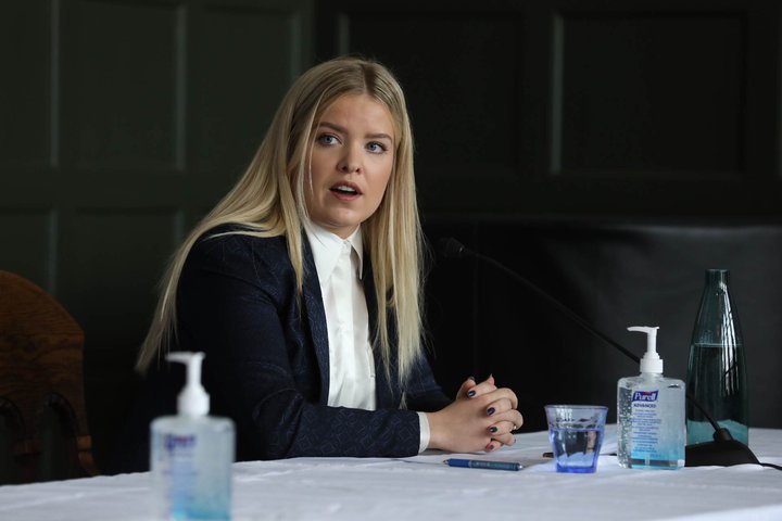Áslaug Arna Sigurbjörnsdóttir dómsmálaráðherra.