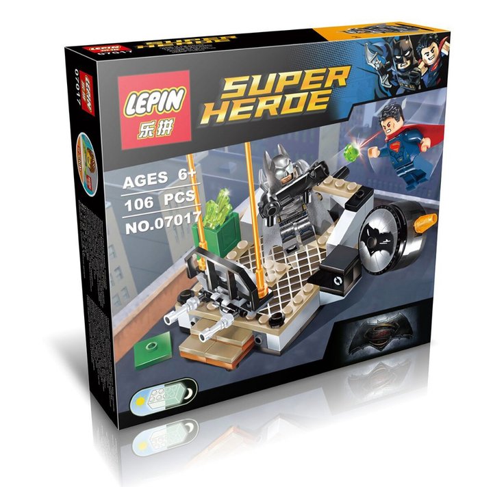 Ekki er allt sem sýnist. Umbúðir og útlit LEPIN-kubba eru nær alveg eins og af LEGO-kubbum.