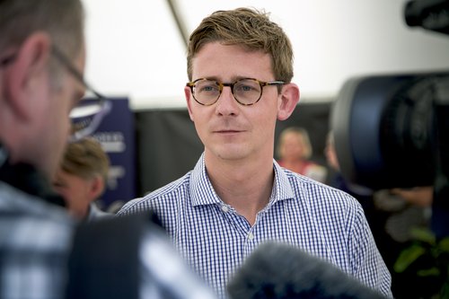 Karsten Lauritzen, skattaráðherra Dana. Mynd: Wikimedia Commons