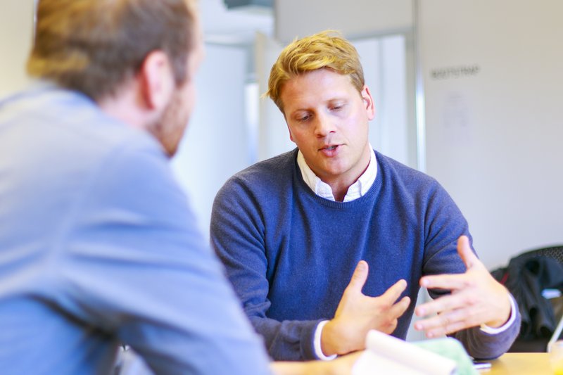 Linus Dahg segir að Wellington Partners skoði um tvö þúsund verkefni á ári. Þeir fjárfesti í átta til tíu þeirra.