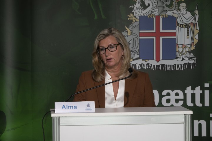 Alma Möller, landlæknir.