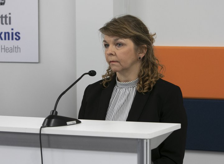 Unnur Sverrisdóttir, forstjóri Vinnumálastofnunar.