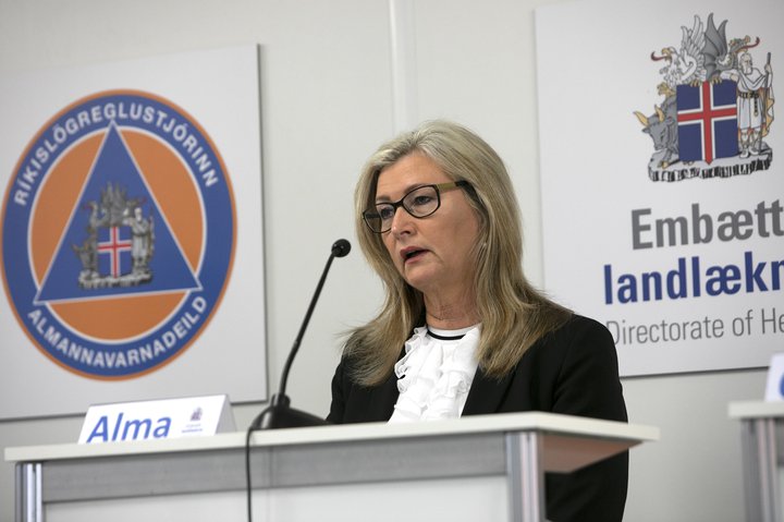 Alma Möller, landlæknir.