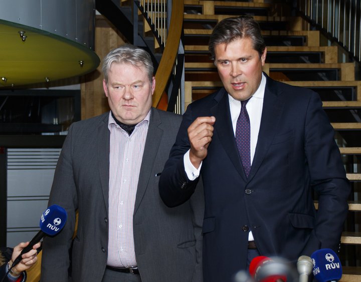 Bjarni Ben og Sigurður Ingi