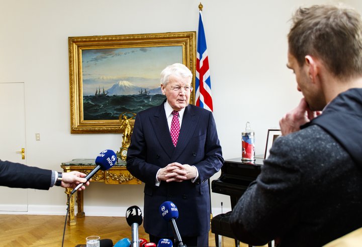 Ólafur Ragnar Grímsson tilkynnti framboð sitt á Bessastöðum fyrir tíu dögum síðan. 
