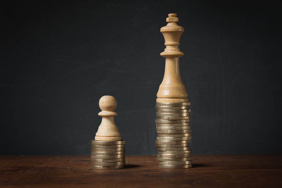 Mynd: Bára Huld Beck. Ójöfnuður