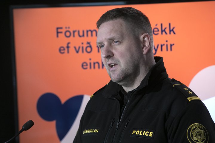 Rögnvaldur Ólafsson aðstoðaryfirlögregluþjónn.