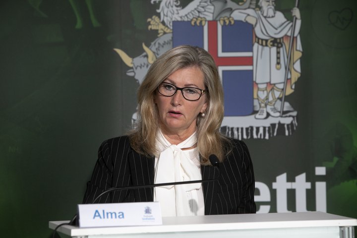Alma Möller, landlæknir.