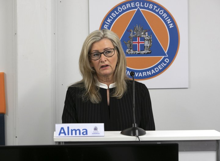 Alma Möller, landlæknir.