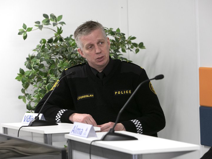 Víðir Reynisson yfirlögregluþjónn