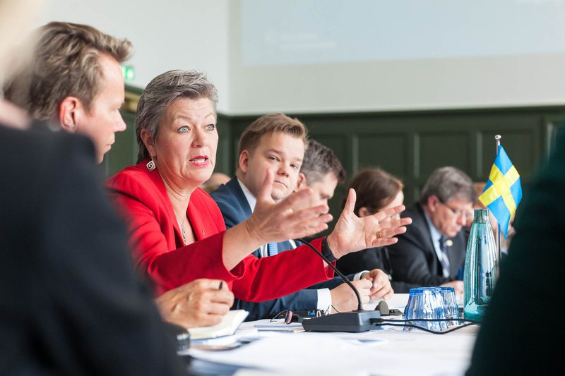 Ylva Johansson, vinnumálaráðherra Svíþjóðar. Mynd: Félagsmálaráðuneytið.