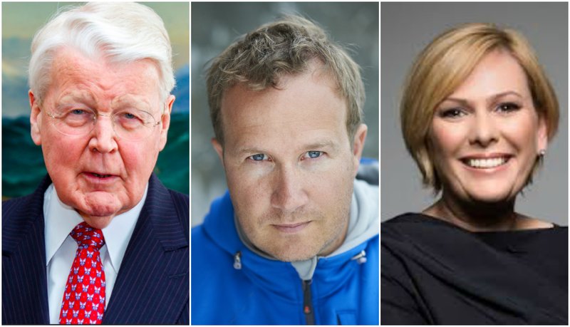 Ólafur Ragnar Grímsson, Andri Snær Magnason og Halla Tómasdóttir
