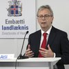 Jón Atli Benediktsson, rektor Háskóla Íslands, var meðal gesta á upplýsingafundi almannavarna í dag.