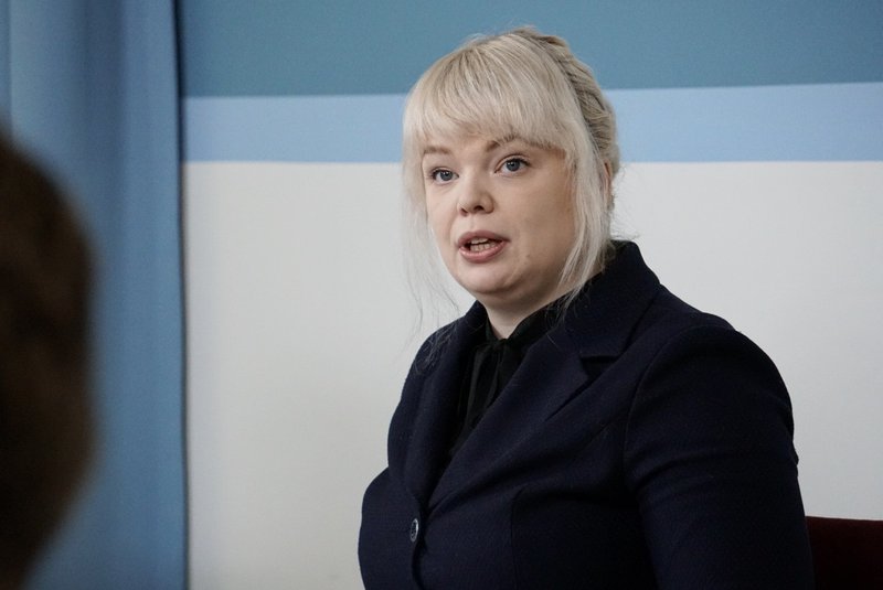 Þórhildur Sunna Ævarsdóttir er fyrsti flutningsmaður tillögu um að skipa rannsóknarnefndá fjárfestingarleiðinni. MYND: Bára Huld Beck.