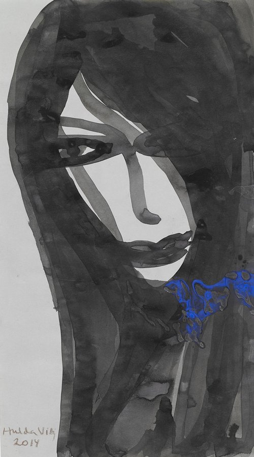 Mynd eftir Huldu sem verður í bókinni.