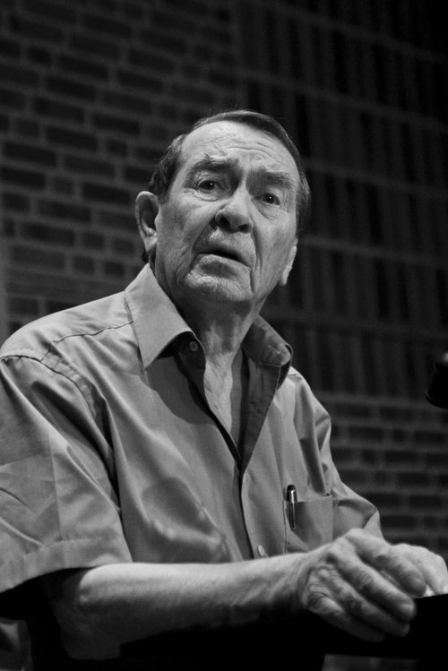 Skáldið og rithöfundurinn Benny Andersen. Hann og Povl Dissing sendu saman frá sér nokkrar plötur. Mynd: Flickr/Radikale Venstre