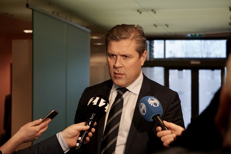 Bjarni Benediktsson telur ekki þörf á heildarendurskoðun stjórnarskrá Íslands. Mynd: Bára Huld Beck.