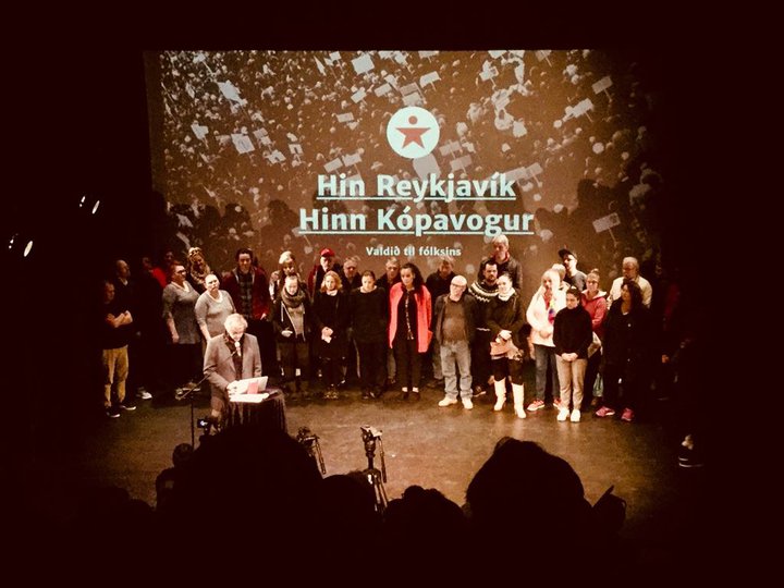 Af þingi Sósíalistaflokksins árið 2018.