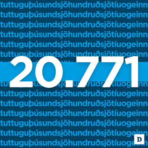 Sjálfstæðisflokkurinn kallaði prófkjör sín fyrr á árinu lýðræðisveislu. Yfir 20 þúsund manns tóku þátt. Mynd: SJálfstæðisflokkurinn.