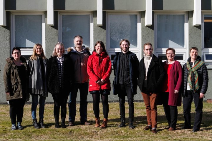 Hópurinn í hverju ertu