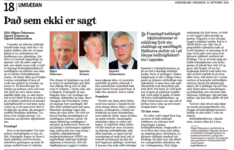 Úr Morgunblaðinu.
