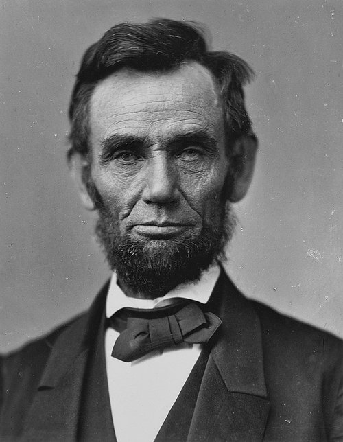 Abraham Lincoln (f. 12. febrúar 1809, d. 15. apríl 1865) fyrrverand forseti Brandaríkjanna. Hann sagði:  „I am in favor of animal rights as well as human rights. That is the way of a whole human being.“