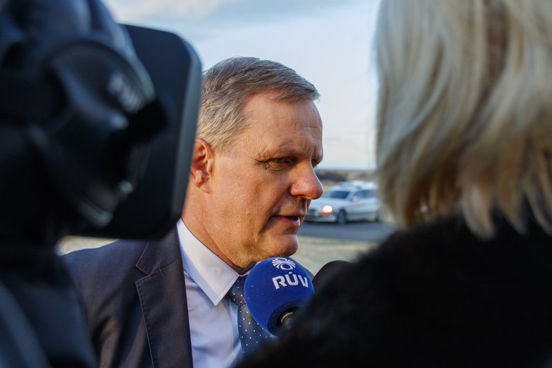 Fæstir treysta Jóni Gunnarssyni dómsmálaráðherra Mynd: Birgir Þór