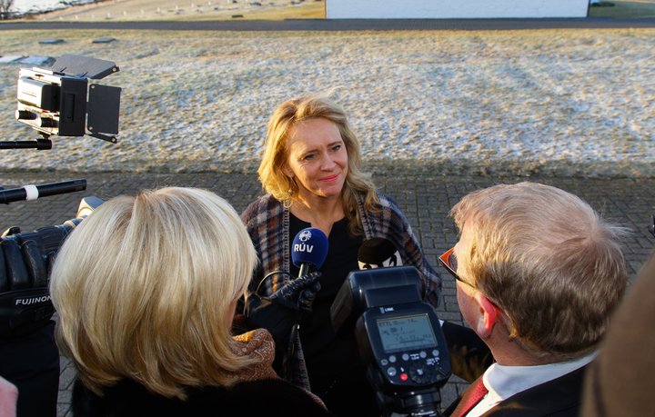 Þorgerður Katrín Gunnarsdóttir, sjávarútvegs- og landbúnaðarráðherra.