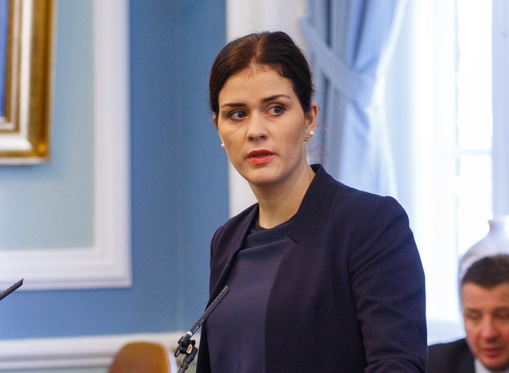 Þórdís Kolbrún Reykfjörð Gylfadóttir, ferðamála-, iðnaðar- og nýsköpunarráðherra.