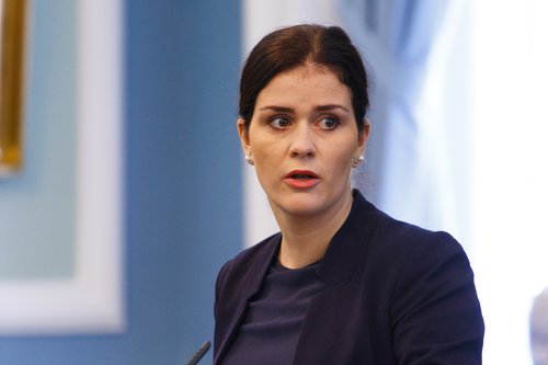 Þórdís Kolbrún R. Gylfadóttir, erða­mála-, iðn­aðar og nýsköp­un­ar­ráð­herra.